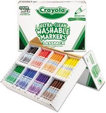 Colored markers